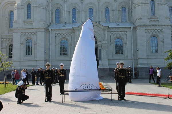 Церемония открытия памятника Ф.Ф.Ушакову